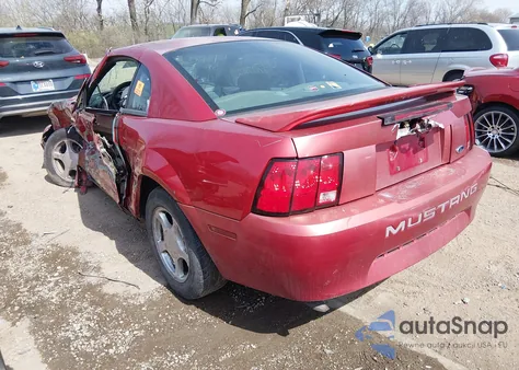 2002 Ford Mustang z USA, uszkodzony, nr VIN 1FAFP40442F124293